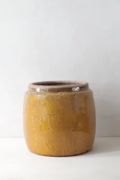 PLANT Berit krukken, mustard, ø 22 cm Discount