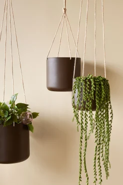PLANT Bloom hængekrukke, brun ø21 cm Online