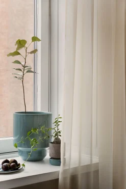 PLANT Hoff krukke, glaseret, Misty Blue Outlet