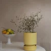 PLANT Hoff krukke, glaseret, Pale Yellow Discount
