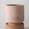 PLANT Hoff krukke, raw rosa + raw rosa underskål, gulvkrukke Clearance