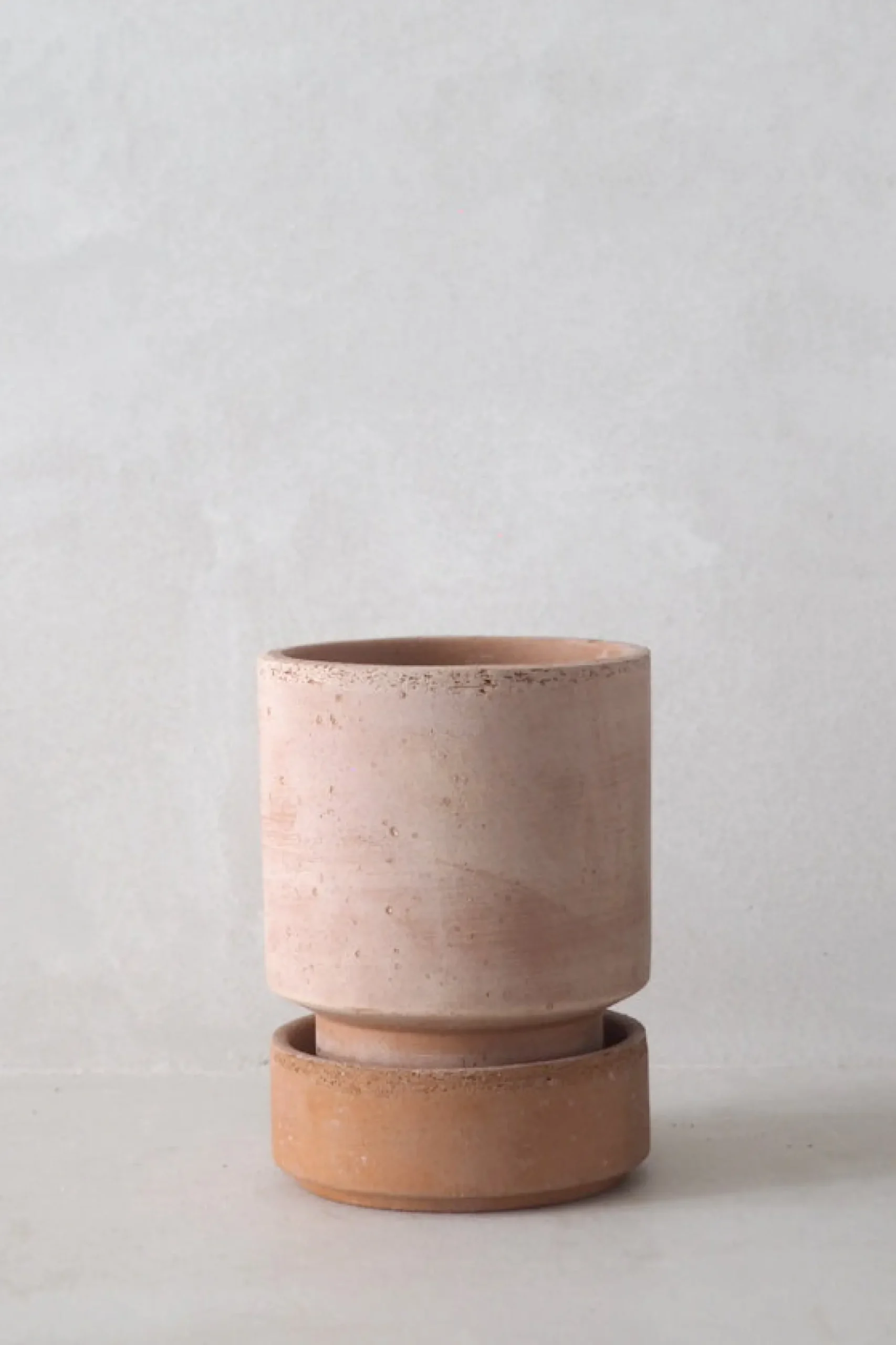 PLANT Hoff krukke, raw rosa + raw rosa underskål Clearance