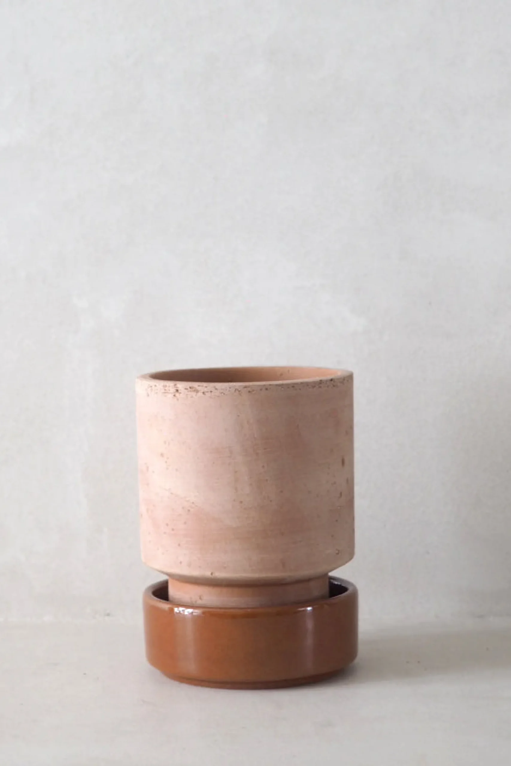 PLANT Hoff krukke, raw rosa + rust underskål Outlet