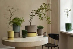PLANT Hoff underskål, glaseret Pale Yellow Hot