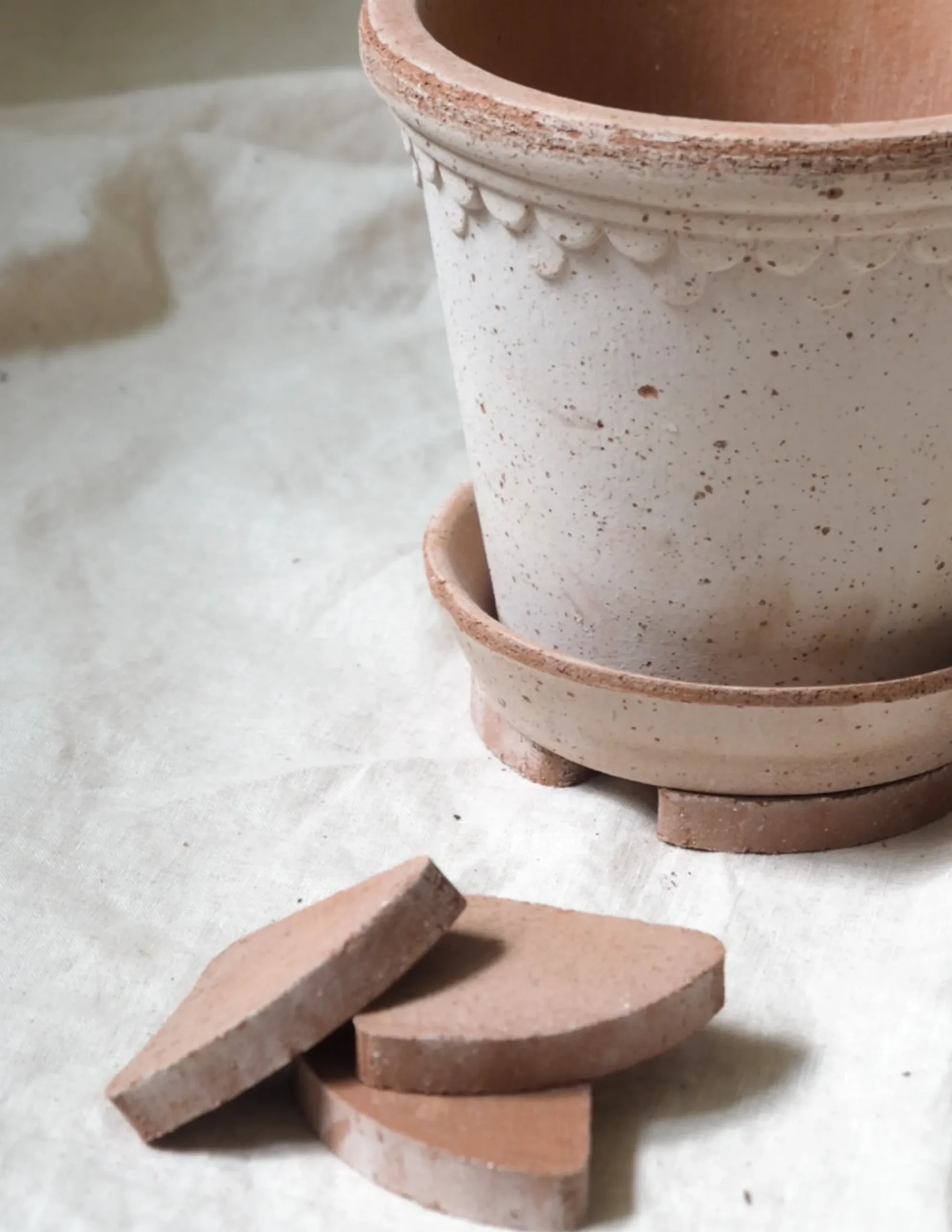 PLANT Pottefødder, terracotta Sale